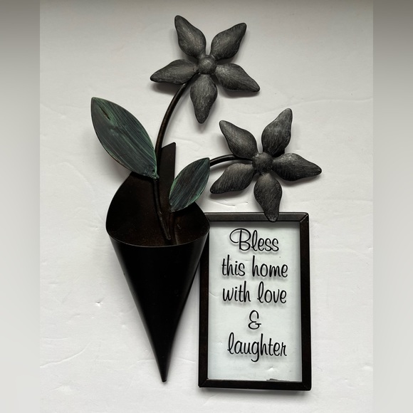 Other - Like New condition, Metal Wall hanging “Bless This Home” decoration